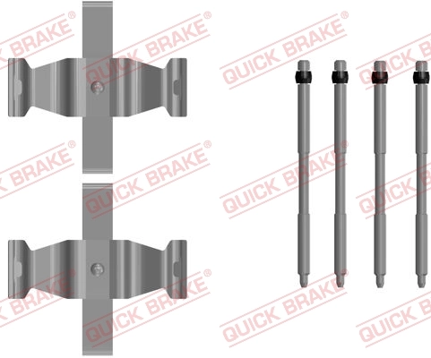 Accessory Kit, disc brake pad
